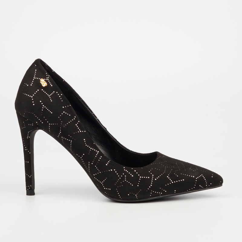 Miss Black Lola 19 Court - Black footwear Miss Black   