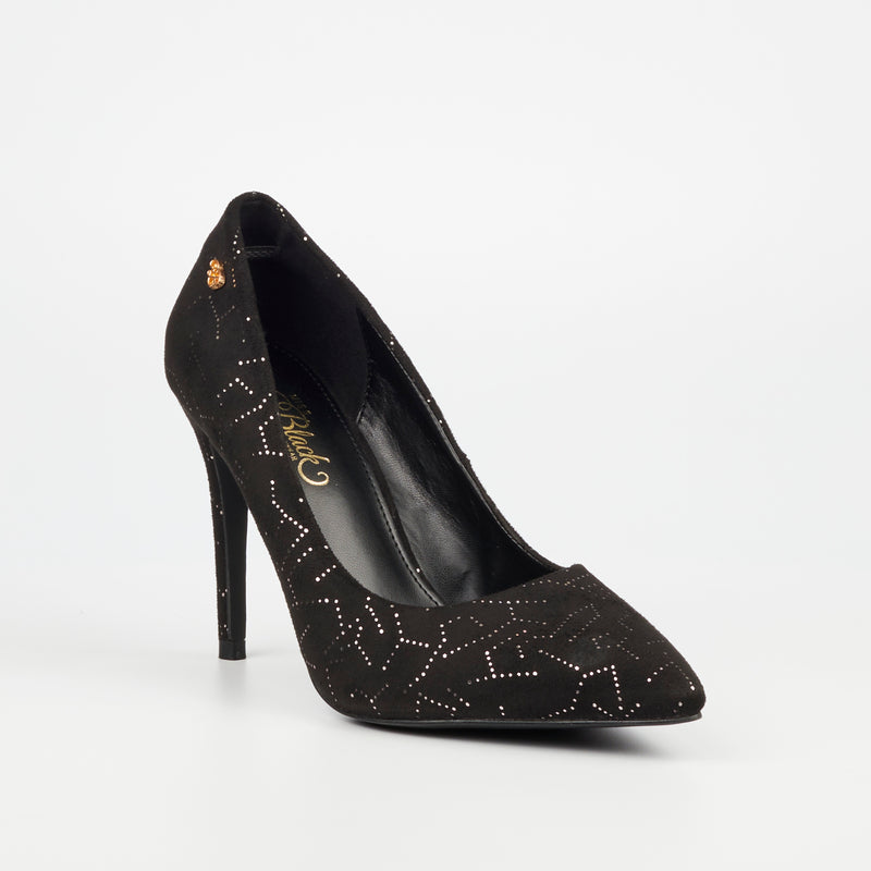 Miss Black Lola 19 Court - Black footwear Miss Black   