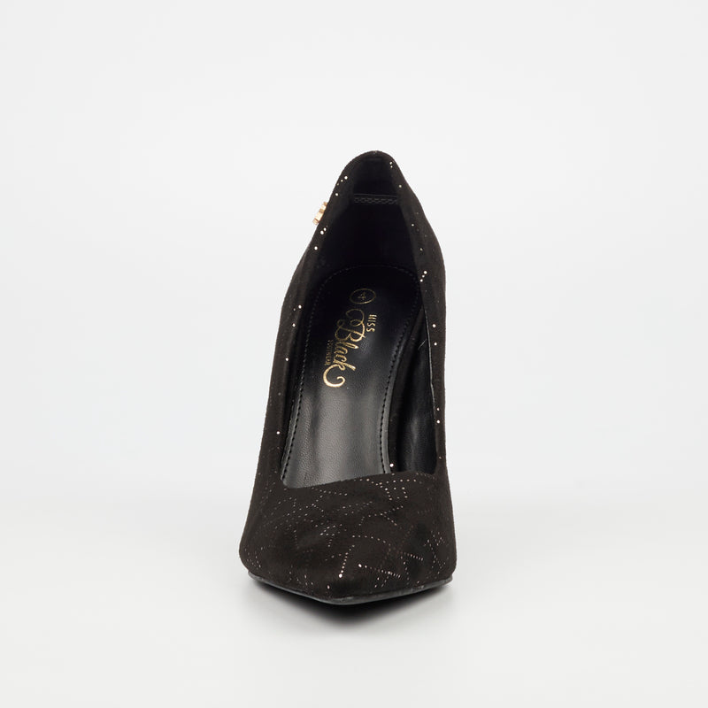 Miss Black Lola 19 Court - Black footwear Miss Black   