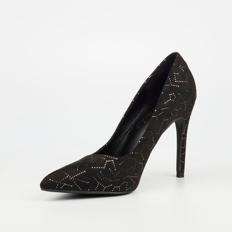 Miss Black Lola 19 Court - Black footwear Miss Black   