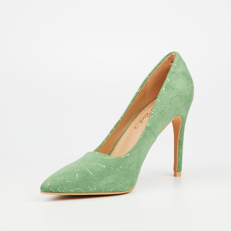 Miss Black Lola 19 Court - Green footwear Miss Black   