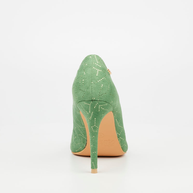 Miss Black Lola 19 Court - Green footwear Miss Black   