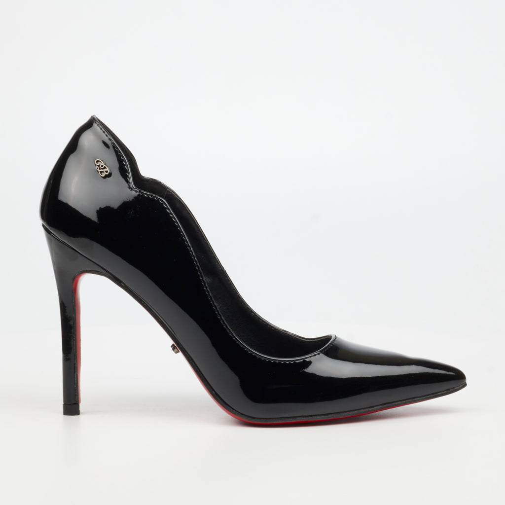 Miss Black Lola 1 Court - Black footwear Miss Black