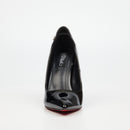 Miss Black Lola 1 Court - Black footwear Miss Black