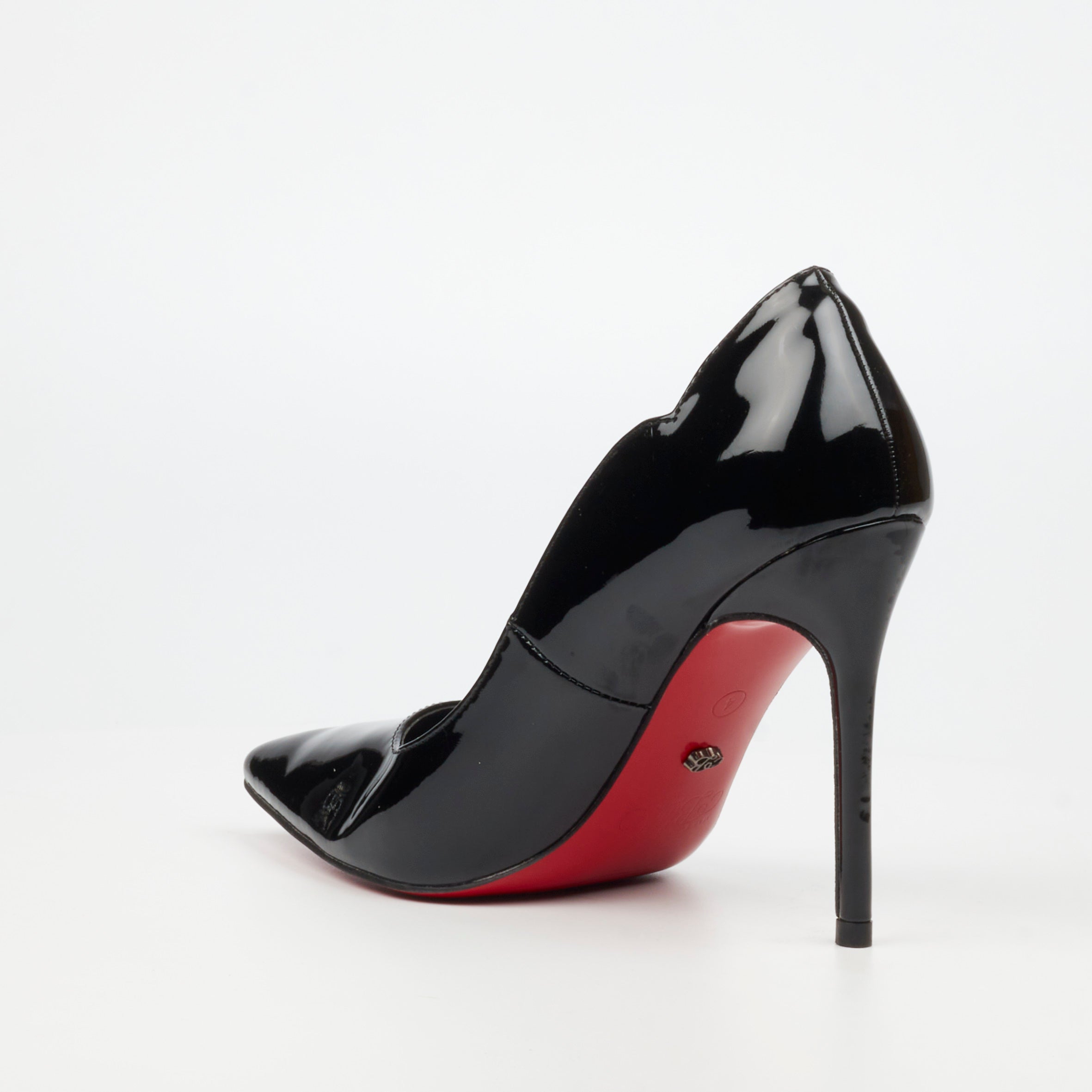Miss Black Lola 1 Court - Black footwear Miss Black