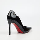 Miss Black Lola 1 Court - Black footwear Miss Black