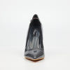 Miss Black Lola 1 Court - Charcoal footwear Miss Black
