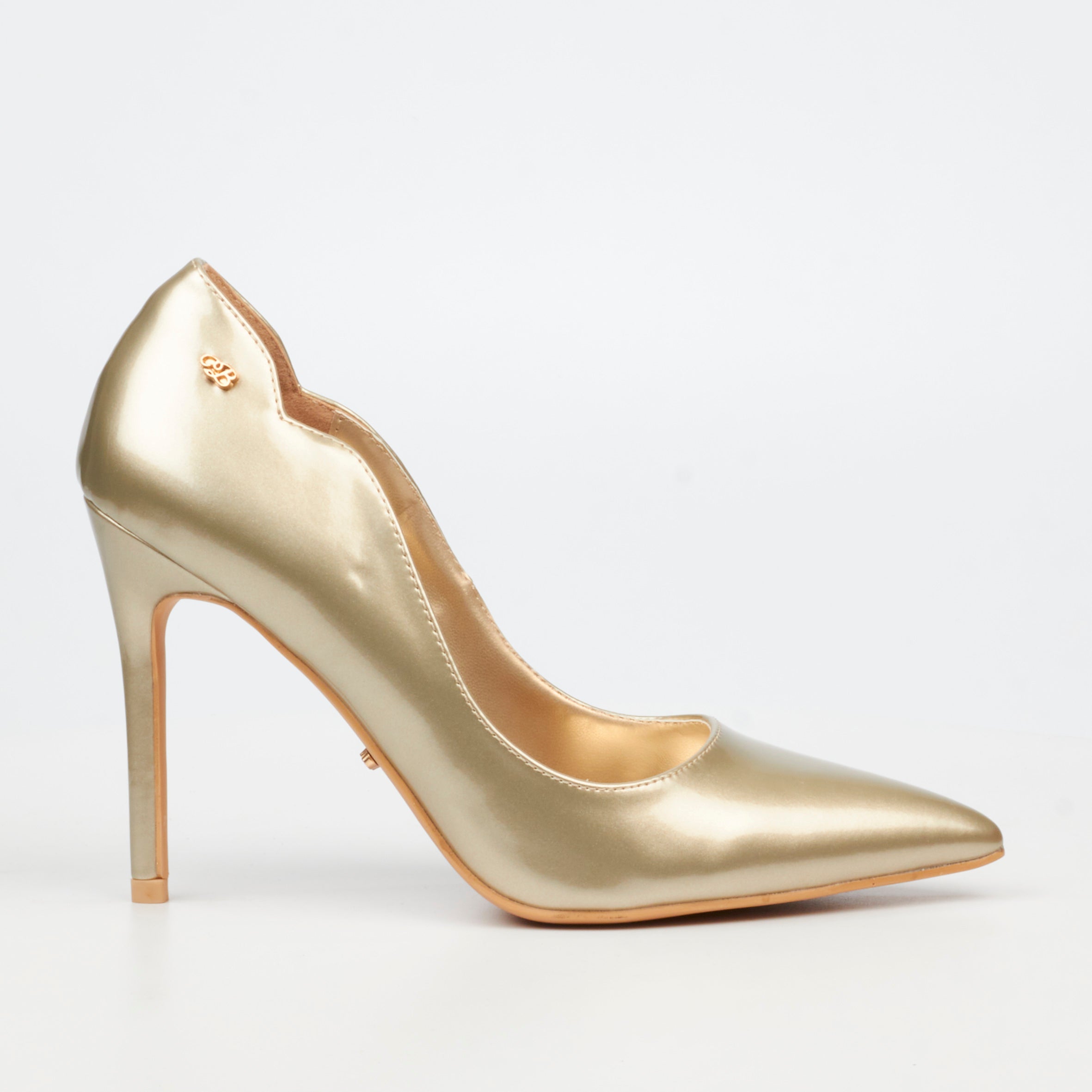 Miss Black Lola 1 Court - Champagne footwear Miss Black