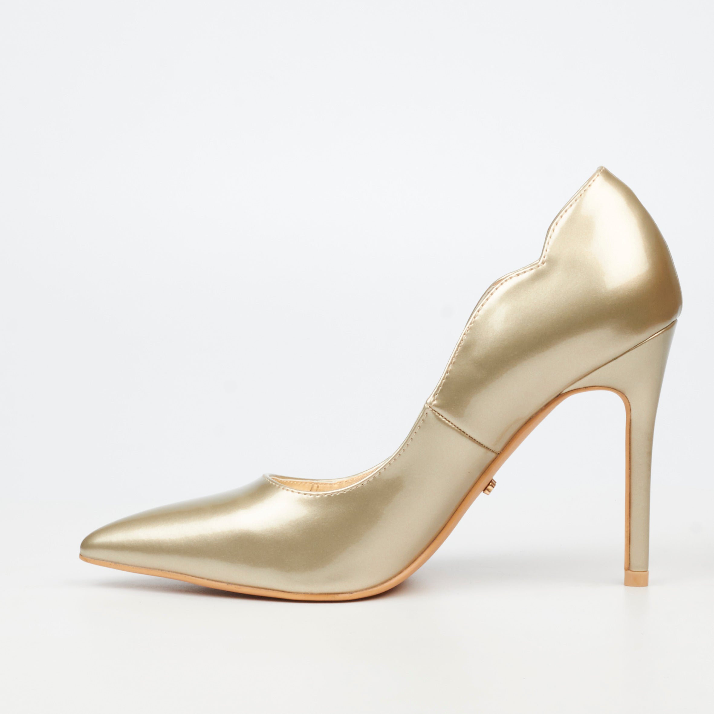 Miss Black Lola 1 Court - Champagne footwear Miss Black