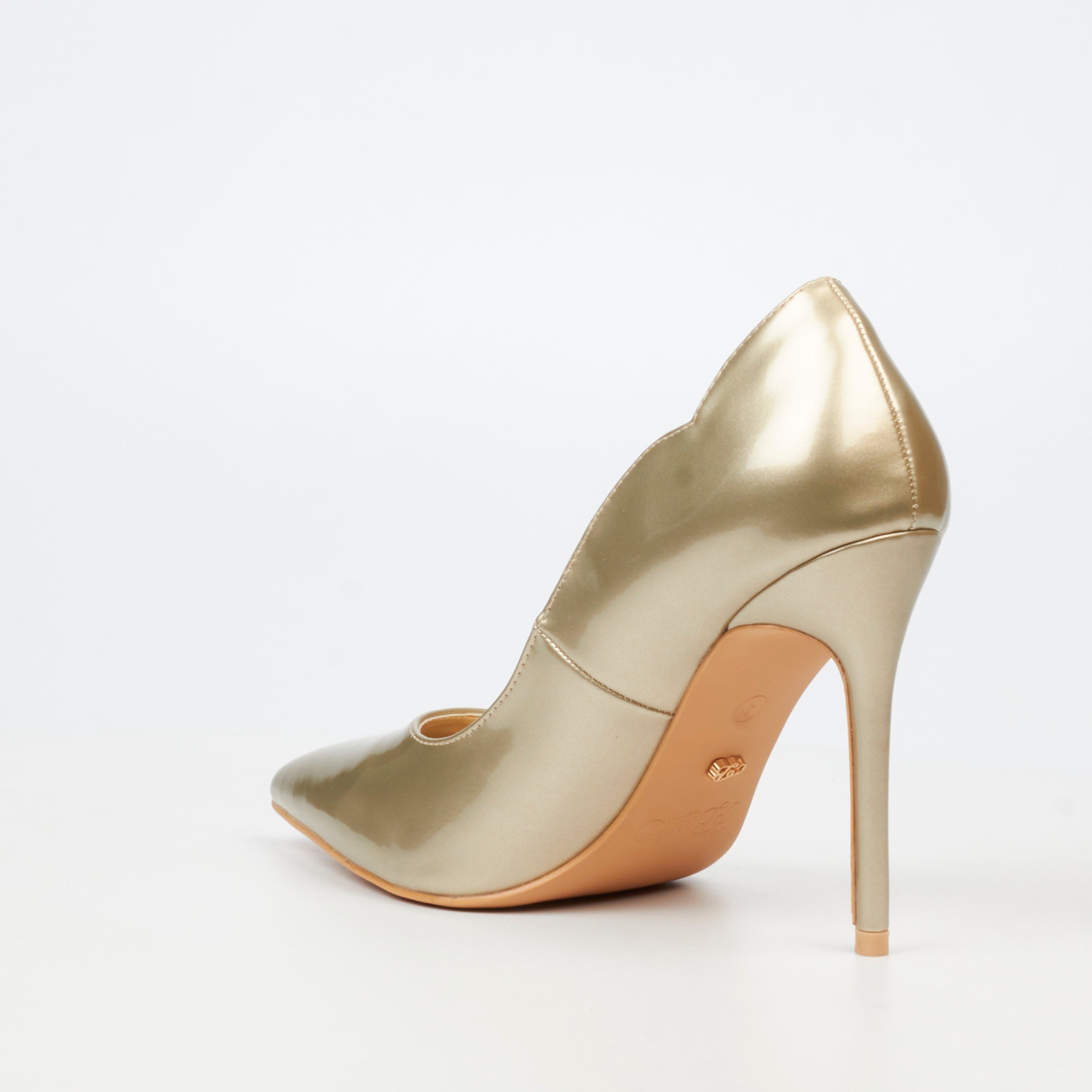Miss Black Lola 1 Court - Champagne footwear Miss Black