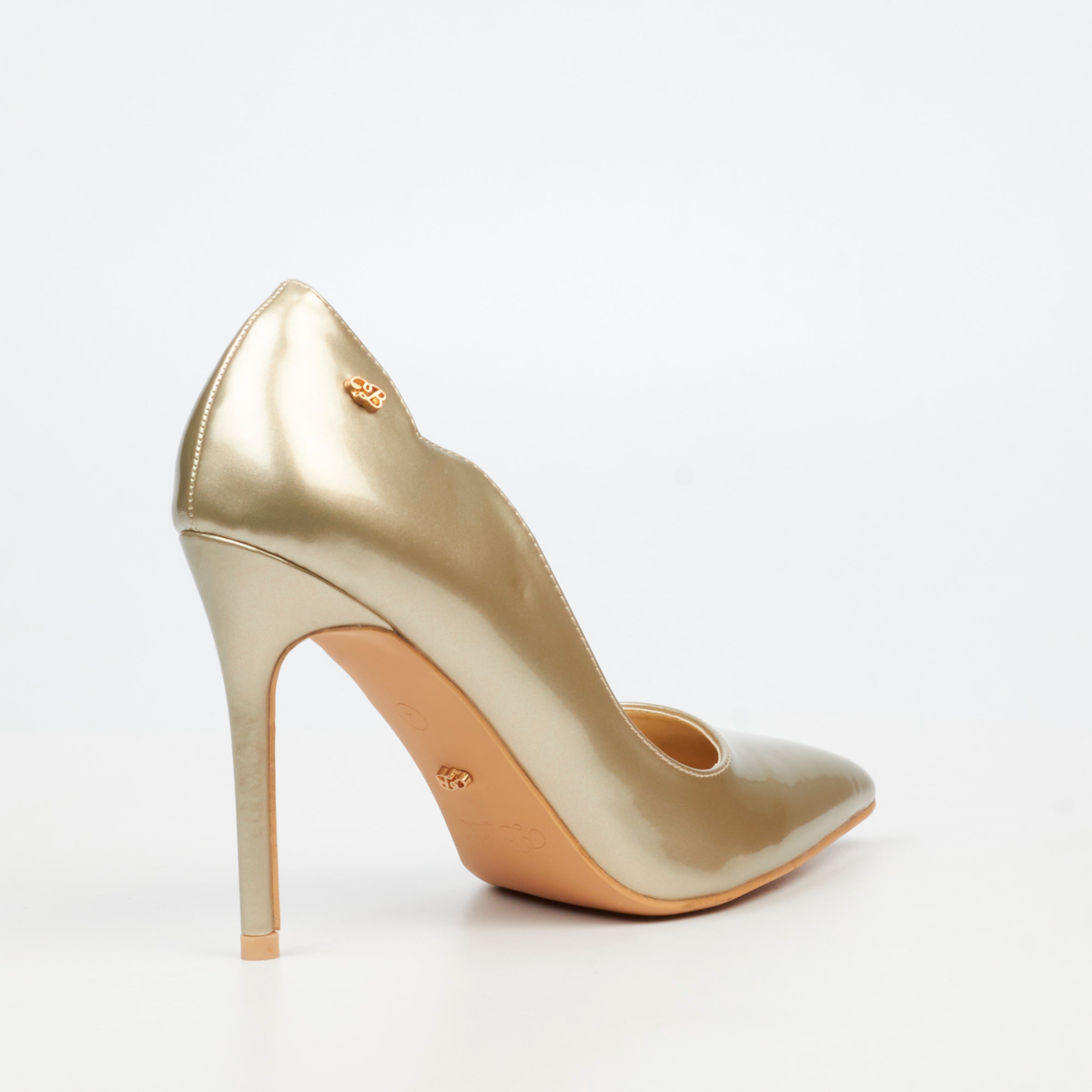 Miss Black Lola 1 Court - Champagne footwear Miss Black
