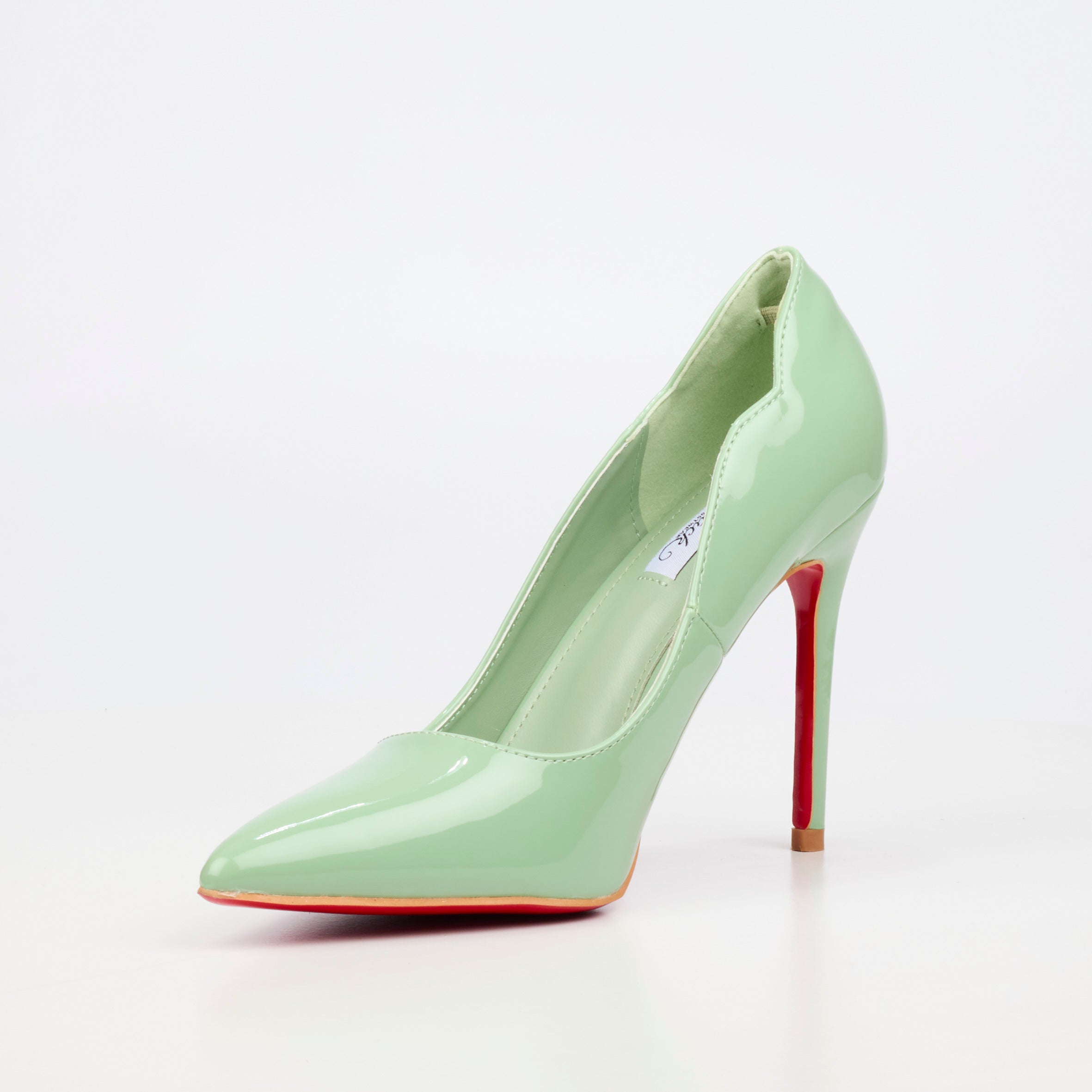 Miss Black Lola 1 Court - Green footwear Miss Black