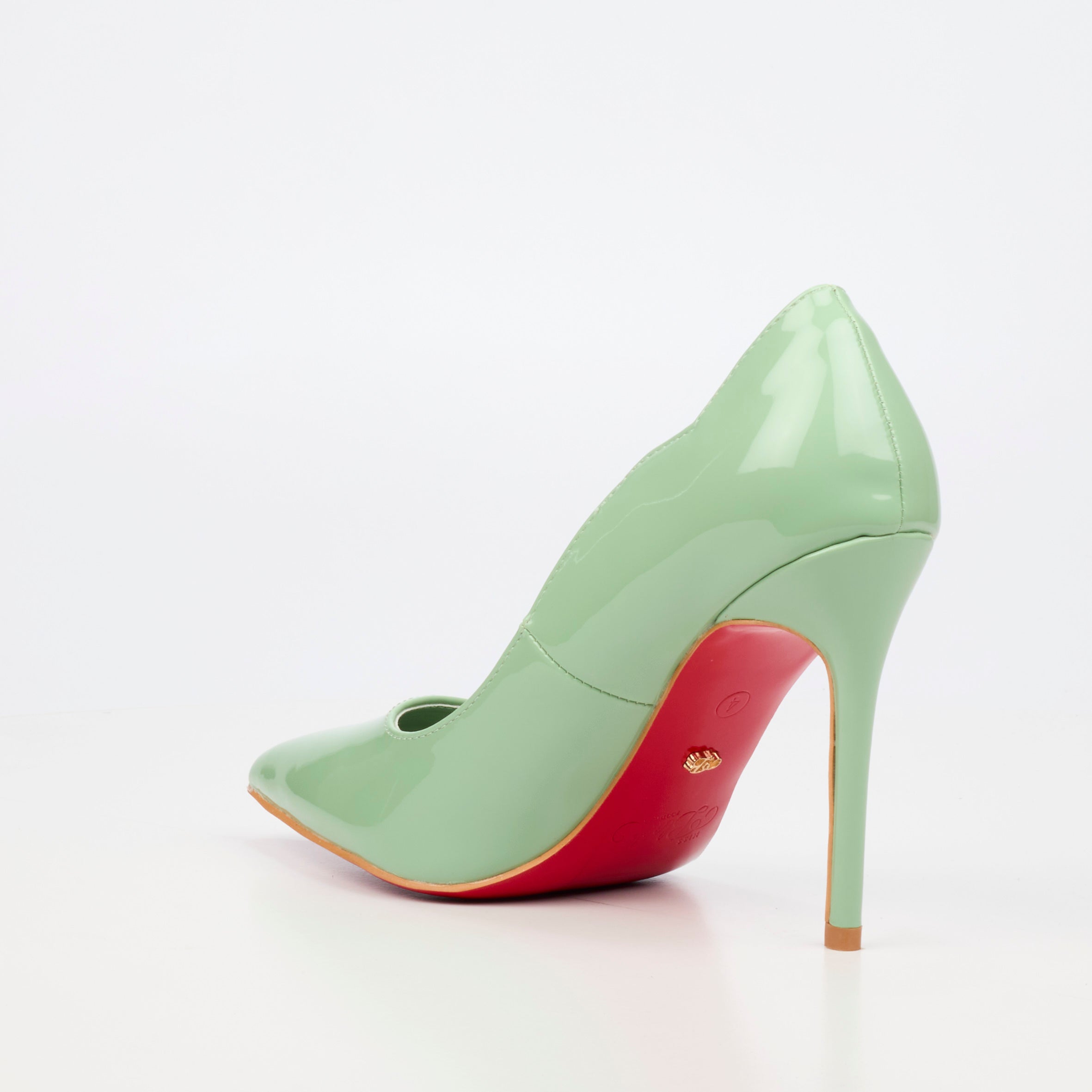 Miss Black Lola 1 Court - Green footwear Miss Black
