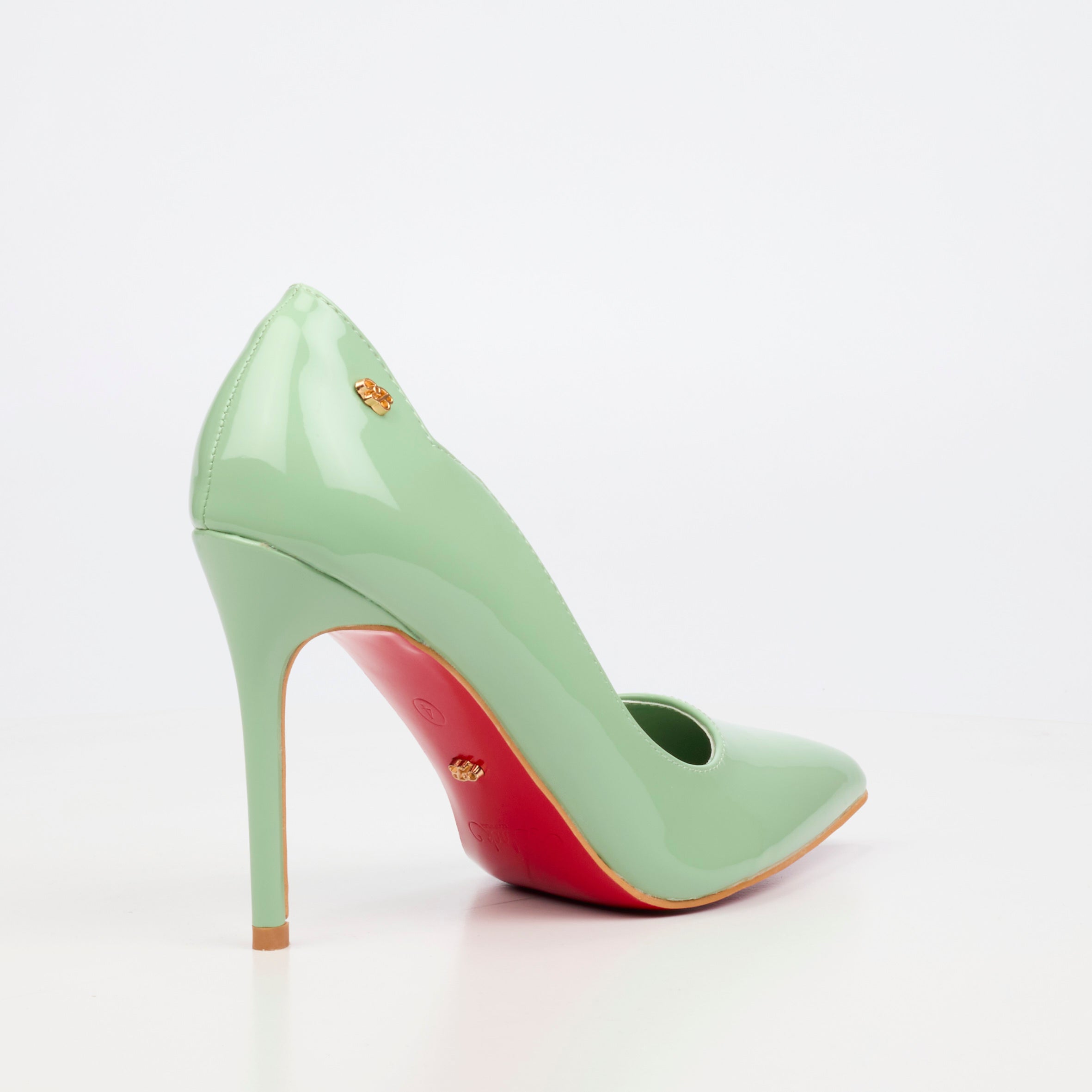Miss Black Lola 1 Court - Green footwear Miss Black