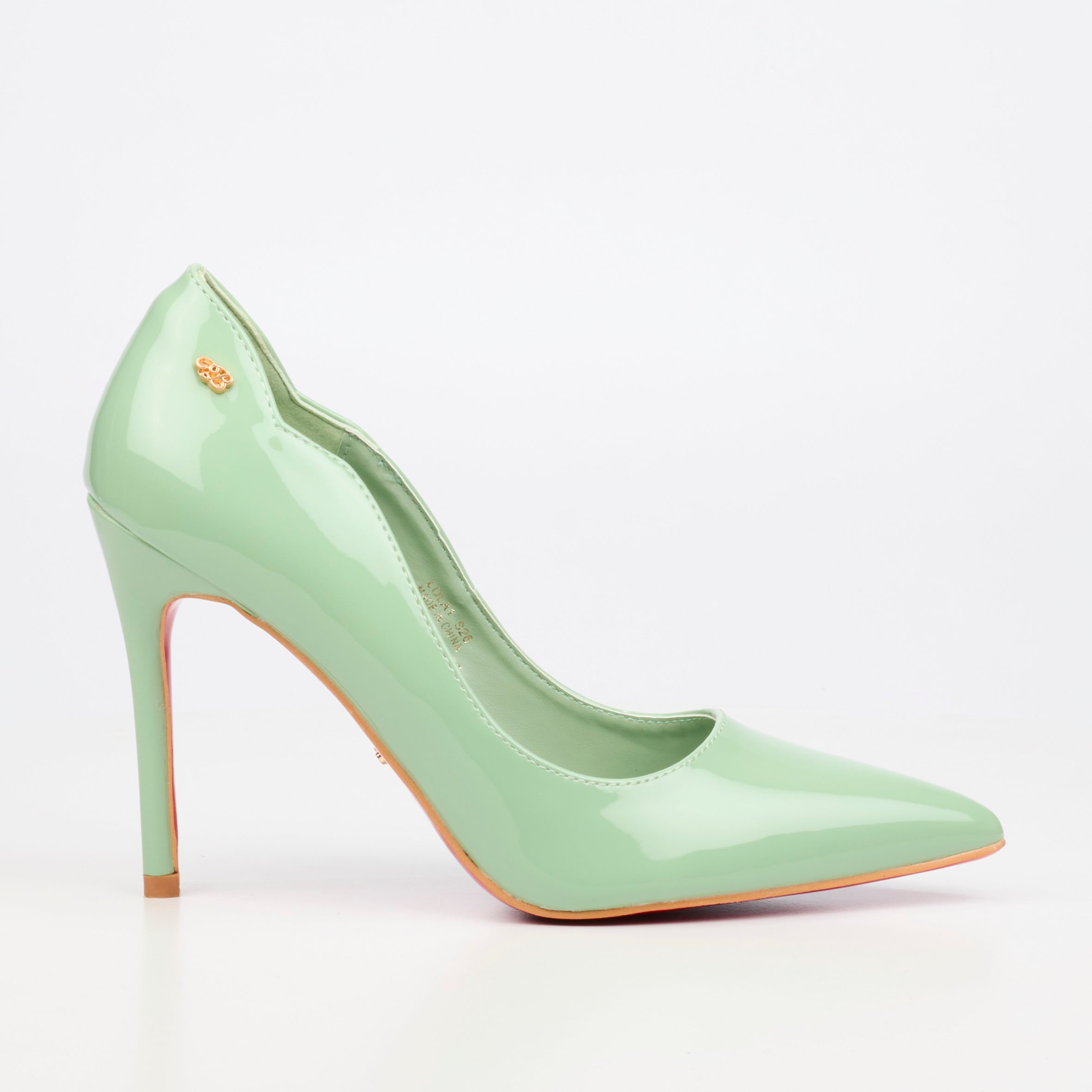 Miss Black Lola 1 Court - Green footwear Miss Black