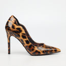 Miss Black Lola 1 Court - Leopard footwear Miss Black