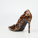 Miss Black Lola 1 Court - Leopard footwear Miss Black