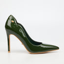 Miss Black Lola 1 Court - Olive footwear Miss Black