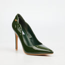 Miss Black Lola 1 Court - Olive footwear Miss Black