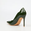 Miss Black Lola 1 Court - Olive footwear Miss Black