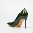 Miss Black Lola 1 Court - Olive footwear Miss Black
