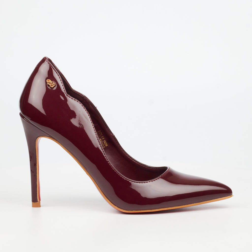 Miss Black Lola 1 Court - Plum footwear Miss Black