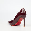 Miss Black Lola 1 Court - Plum footwear Miss Black