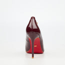 Miss Black Lola 1 Court - Plum footwear Miss Black