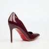 Miss Black Lola 1 Court - Plum footwear Miss Black