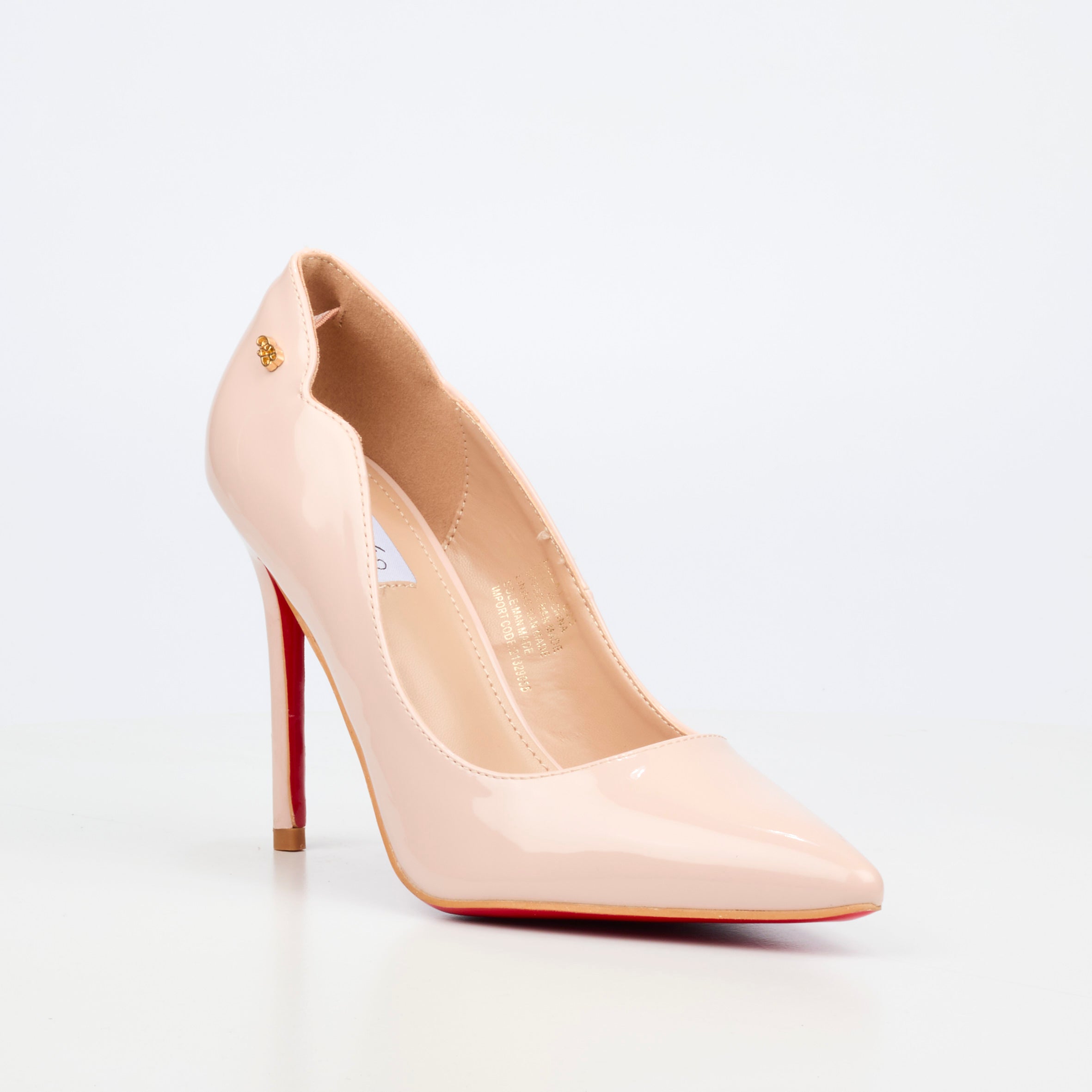Miss Black Lola 1 Court - Pink footwear Miss Black