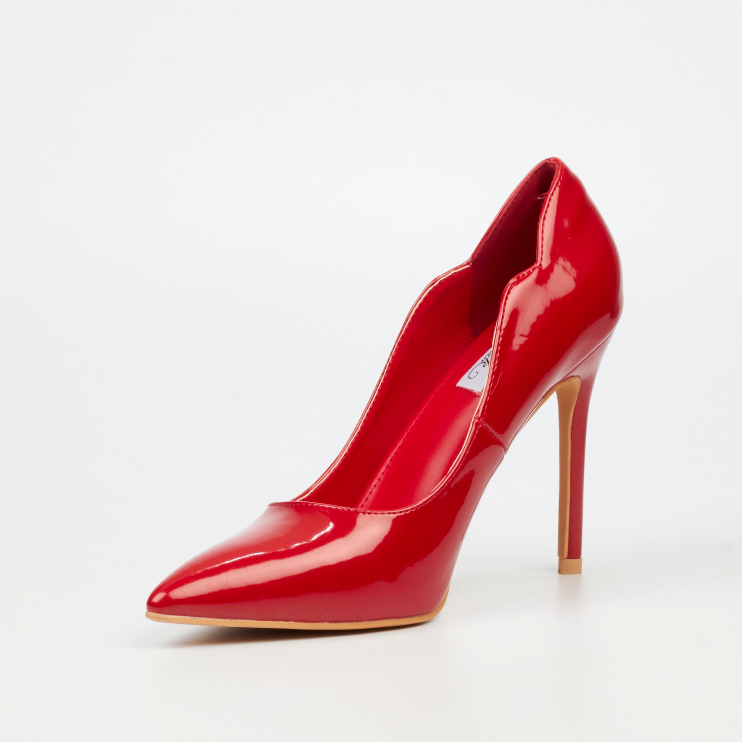 MIss Black Lola 1 Court - Red footwear Miss Black