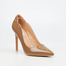 Miss Black Lola 1 Court - Taupe footwear Miss Black