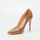 Miss Black Lola 1 Court - Taupe footwear Miss Black