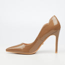 Miss Black Lola 1 Court - Taupe footwear Miss Black