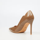 Miss Black Lola 1 Court - Taupe footwear Miss Black