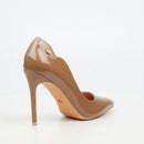 Miss Black Lola 1 Court - Taupe footwear Miss Black