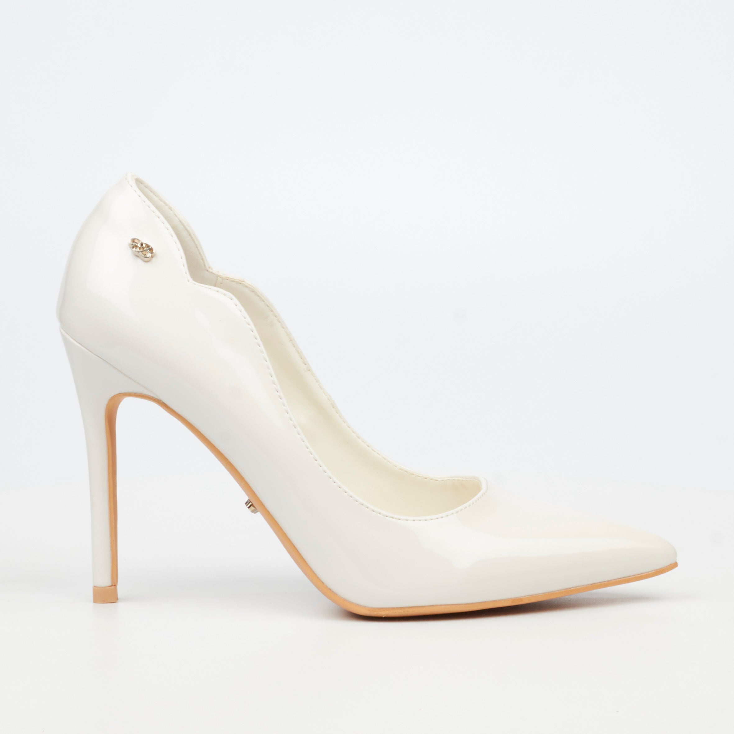 Miss Black Lola 1 Court - White footwear Miss Black