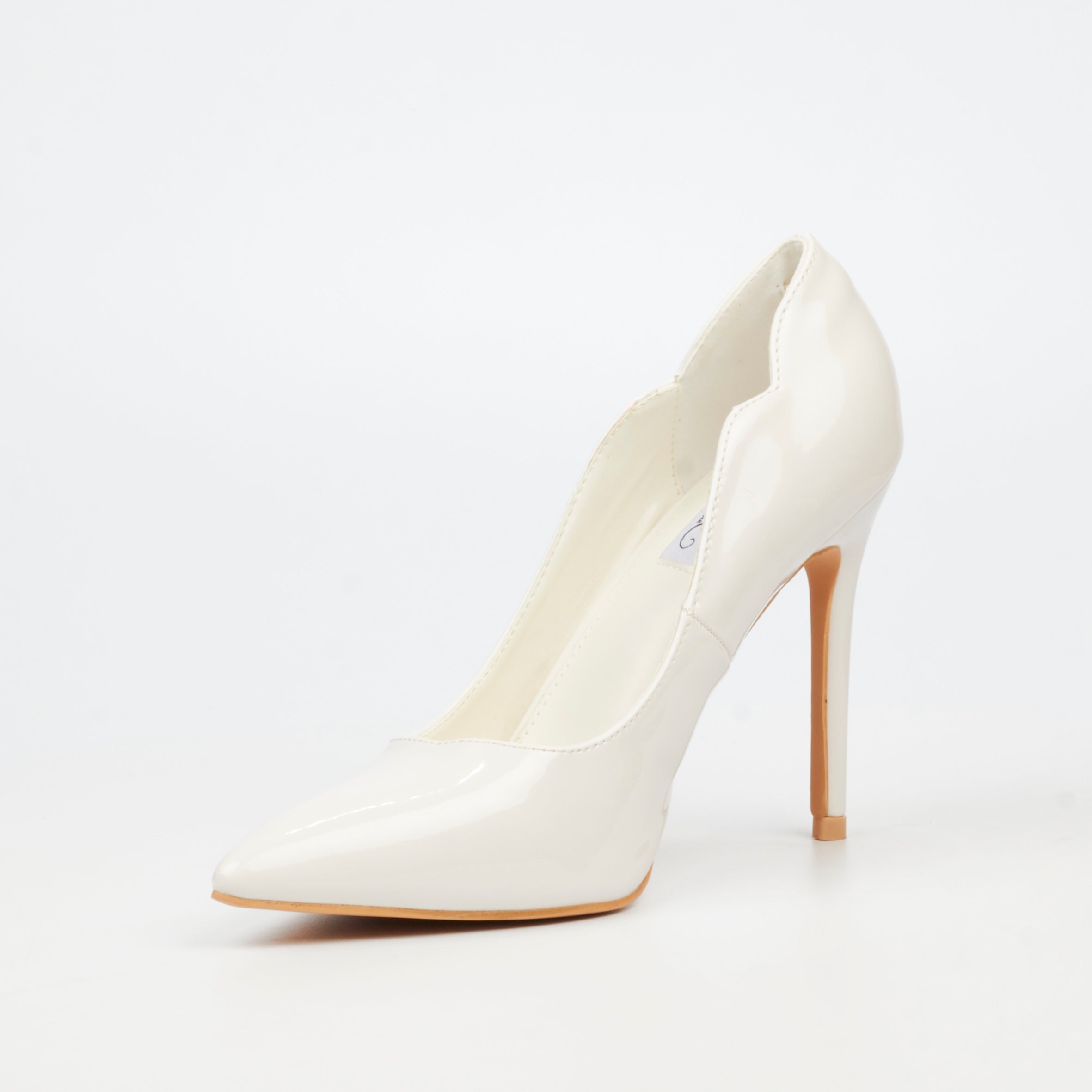 Miss Black Lola 1 Court - White footwear Miss Black