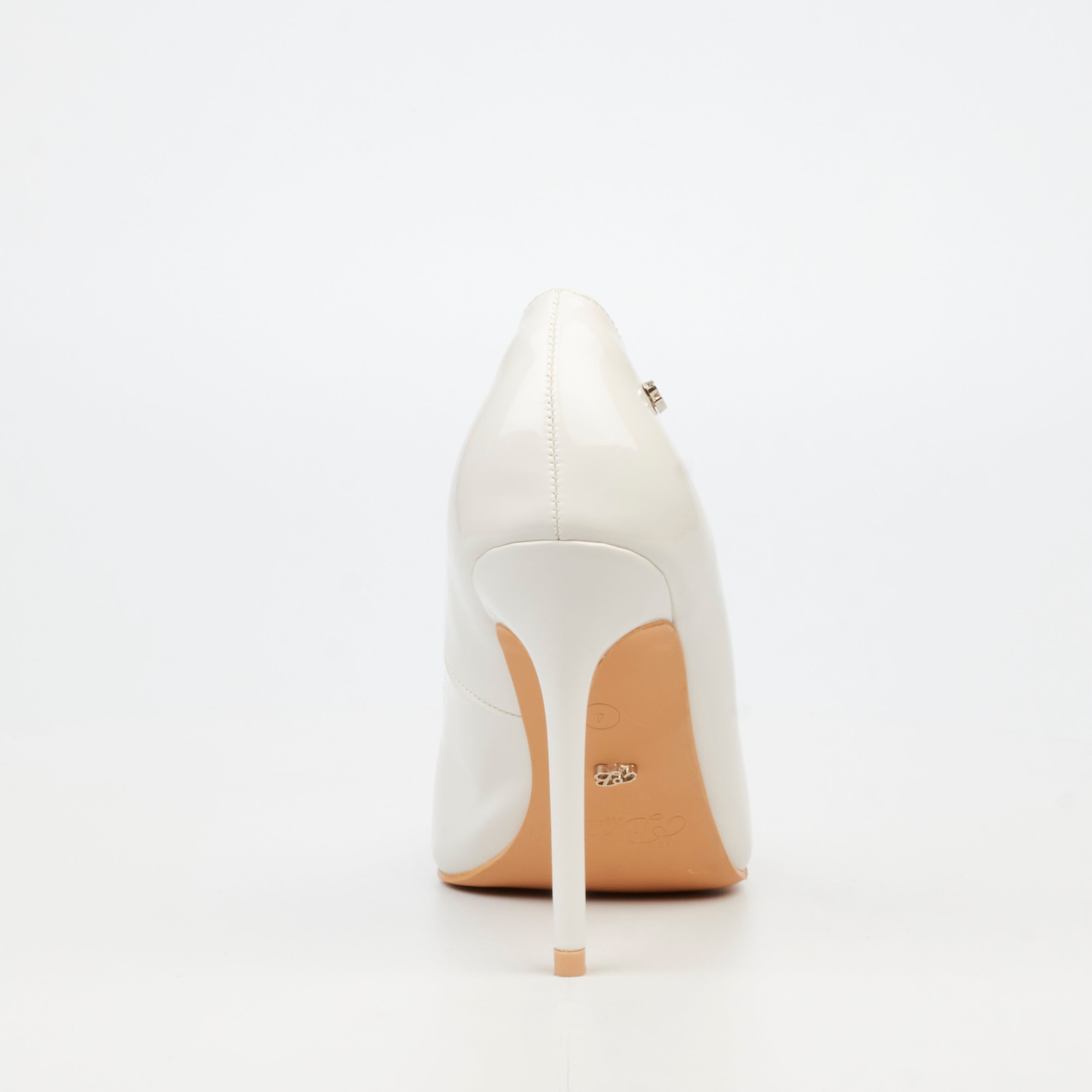 Miss Black Lola 1 Court - White footwear Miss Black