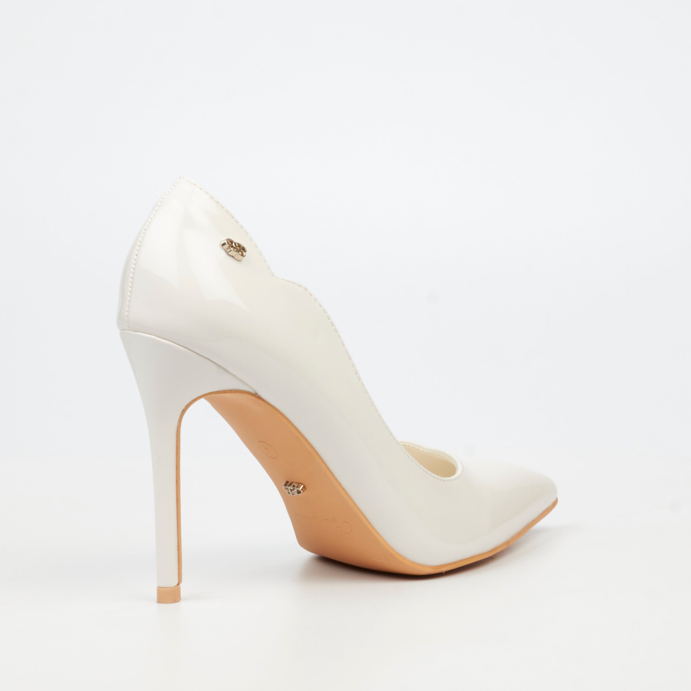 Miss Black Lola 1 Court - White footwear Miss Black