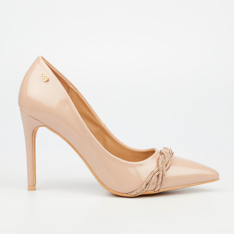 Miss Black Lola 20 Court - Nude footwear Miss Black   