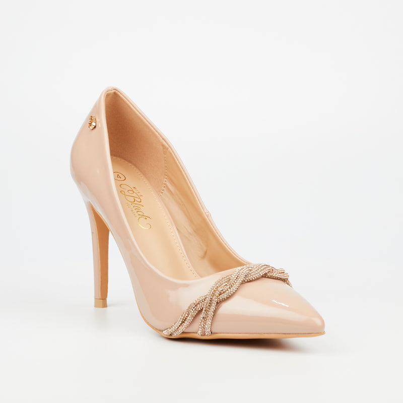 Miss Black Lola 20 Court - Nude footwear Miss Black   