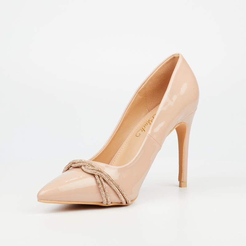 Miss Black Lola 20 Court - Nude footwear Miss Black   