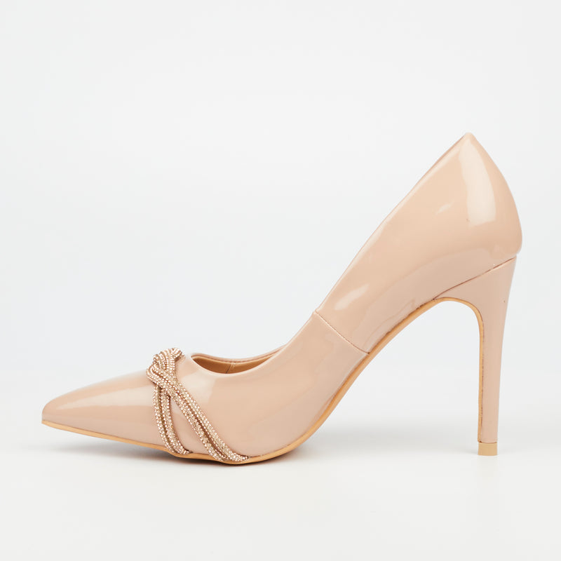 Miss Black Lola 20 Court - Nude footwear Miss Black   