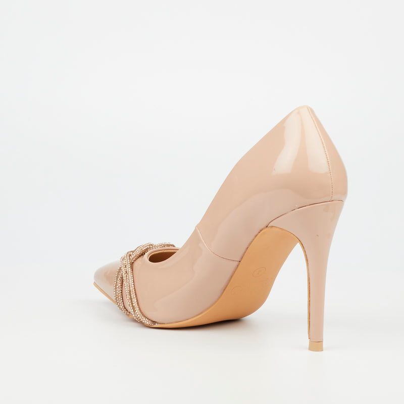 Miss Black Lola 20 Court - Nude footwear Miss Black   