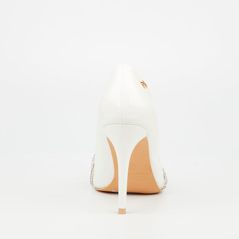 Miss Black Lola 20 Court - White footwear Miss Black   