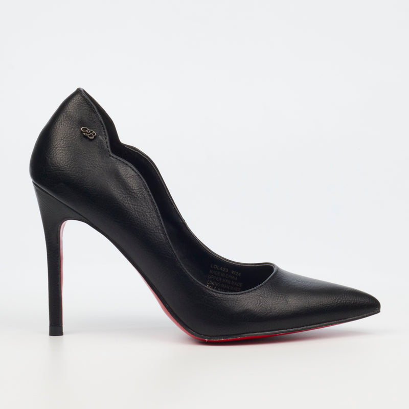 Miss Black Lola 23 Court - Black footwear Miss Black