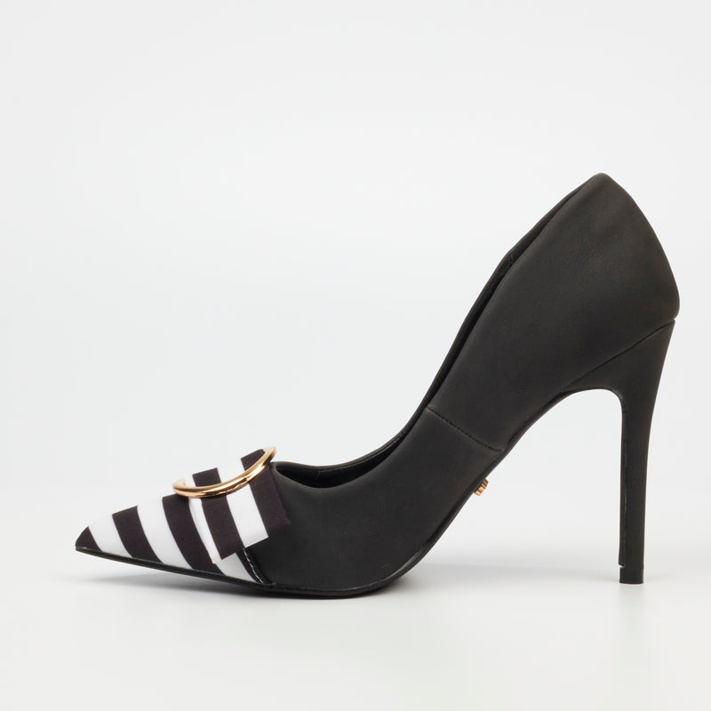 Miss Black Lola 26 Court - Black footwear Miss Black   