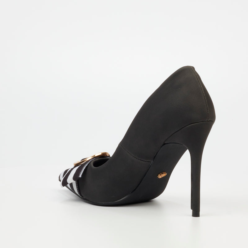 Miss Black Lola 26 Court - Black footwear Miss Black   