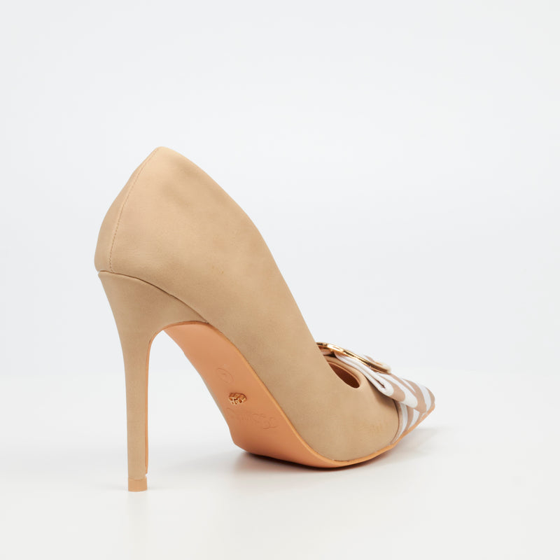 Miss Black Lola 26 Court - Nude footwear Miss Black   